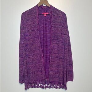 Lilly Pulitzer Tova open front cardigan Large